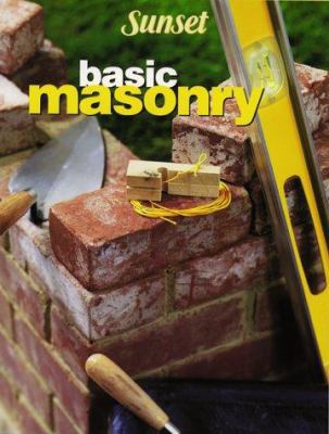Basic Masonry (Sunset New Basic) 0376015829 Book Cover