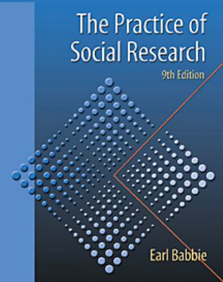 Practice of Social Research (Non-Infotrac Version) 0534574912 Book Cover
