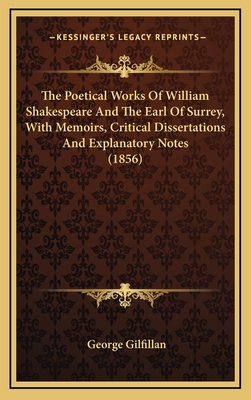 The Poetical Works of William Shakespeare and t... 1164370936 Book Cover