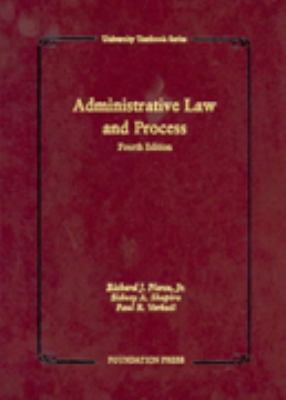 Pierce, Shapiro & Verkuil's Administrative Law ... 1587785293 Book Cover