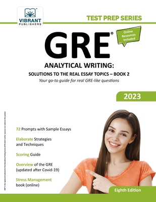 GRE Analytical Writing: Solutions to the Real E... 1636511376 Book Cover