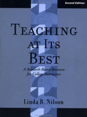 Teaching at Its Best: A Research-Based Resource... 1882982649 Book Cover