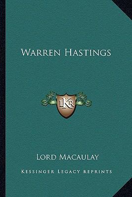 Warren Hastings 1162912472 Book Cover