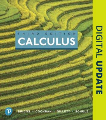 Calculus and Mylab Math with Pearson Etext -- 2... 0134996720 Book Cover