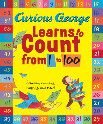 Curious George Learns to Count from 1 to 100 0547998902 Book Cover