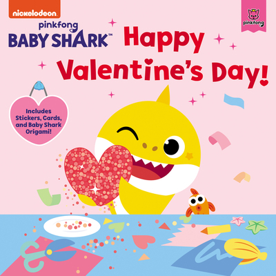 Baby Shark: Happy Valentine's Day! [With Sticke... 006304286X Book Cover