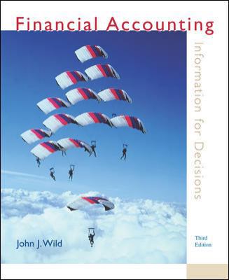 Financial Accounting : Information for Decisions 0072843179 Book Cover