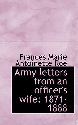Army Letters from an Officer's Wife: 1871-1888 [Large Print] 1116479761 Book Cover