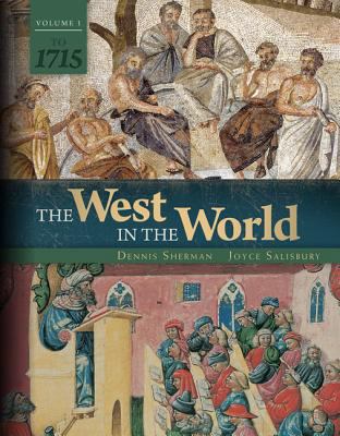 The West in the World Vol 1 to 1715 007750447X Book Cover