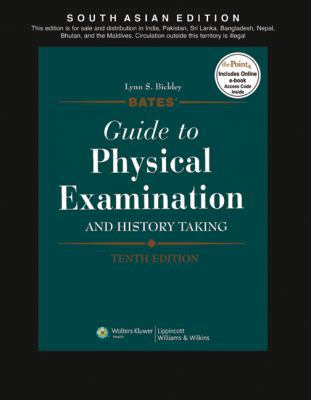 Bates' Guide to Physical Examination 8184731825 Book Cover