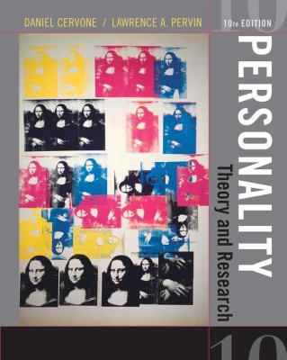 Personality: Theory and Research 0471742414 Book Cover