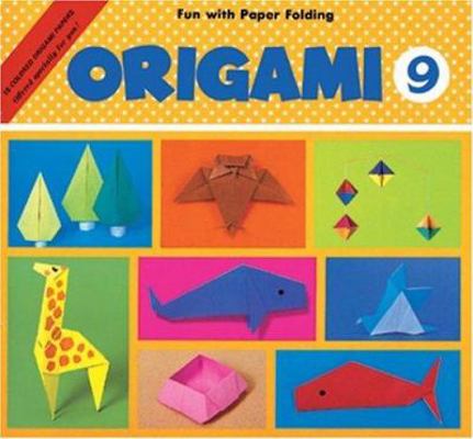 Origami Book 9 - Giraffe, Owl, Tree 0893463078 Book Cover