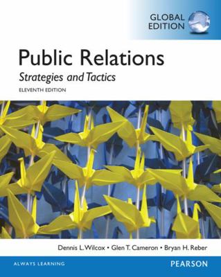 Public Relations: Strategies and Tactics, Globa... B01N5HXD3K Book Cover