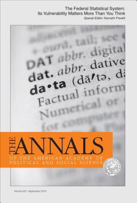 The Federal Statistical System: Its Vulnerabili... 1412992583 Book Cover