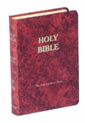 The New American Bible: Burgundy, Fireside Stud... 1556654243 Book Cover