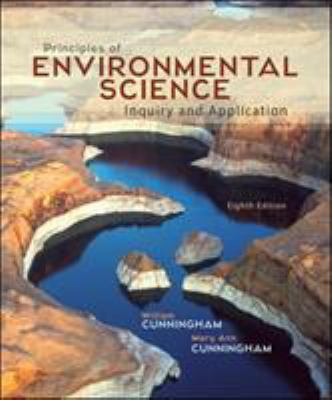 Principles of Environmental Science 0078036070 Book Cover