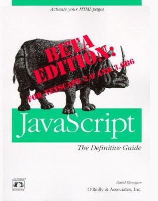 Javascript: The Definitive Guide, Beta Version:... 1565921933 Book Cover