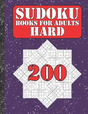 Sudoku books for adults hard: 200 Sudokus from ... B086PNZG7V Book Cover