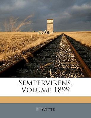 Sempervirens, Volume 1899 [Dutch] 1149775211 Book Cover