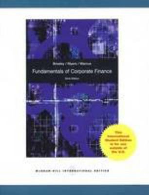 Fundamentals of Corporate Finance 0070091757 Book Cover