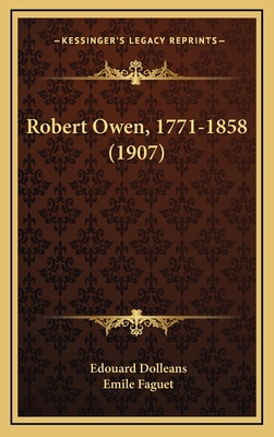 Robert Owen, 1771-1858 (1907) [French] 1168600227 Book Cover