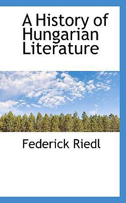 A History of Hungarian Literature 1117145948 Book Cover