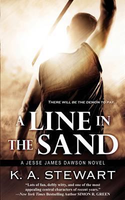 A Line in the Sand (Jesse James Dawson) 0692600728 Book Cover