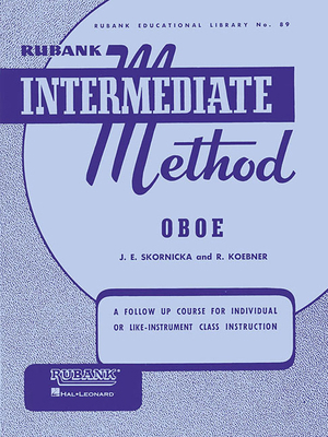 Rubank Intermediate Method - Oboe B000KOC93W Book Cover