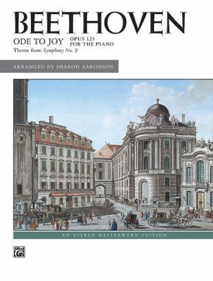 Ode to Joy (Theme from 9th Symphony): Sheet 0739009907 Book Cover