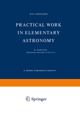Practical Work in Elementary Astronomy 9027701334 Book Cover