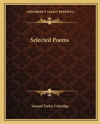 Selected Poems 1162683392 Book Cover
