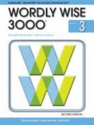 Wordly Wise 3000 Grade 3 Student Book - 2nd Edi... 0838828213 Book Cover