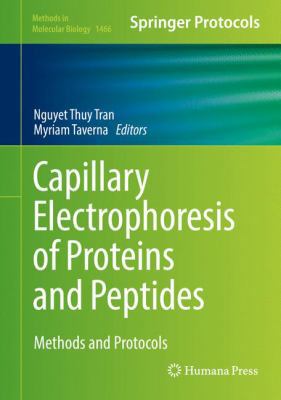 Capillary Electrophoresis of Proteins and Pepti... 1493940120 Book Cover