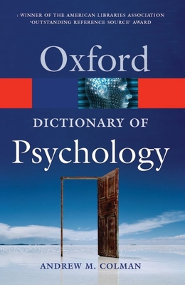 A Dictionary of Psychology 0198610351 Book Cover