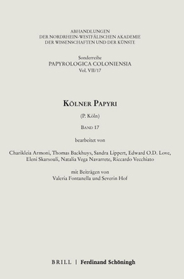 Kolner Papyri [German] 3506791257 Book Cover