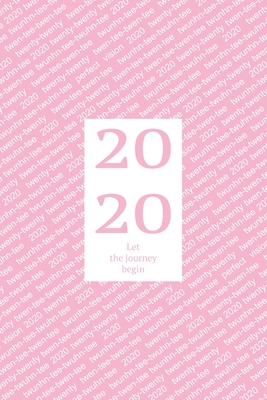 2020 Pink Lined Journal: 2020 twenty-twenty twe... 1654033316 Book Cover