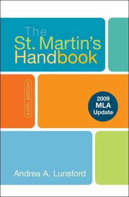 The St. Martin's Handbook with 2009 MLA Update 0312594542 Book Cover