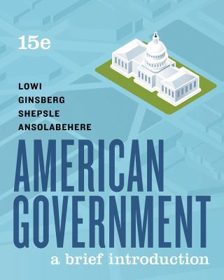 American Government: A Brief Introduction 0393664864 Book Cover