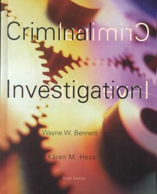 Criminal Investigation (Non-Infotrac Version) 0534576591 Book Cover