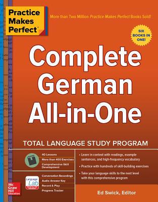 Practice Makes Perfect: Complete German All-In-One 1260455149 Book Cover