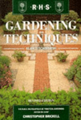 Gardening Techniques (The Royal Horticultural S... 1857329767 Book Cover