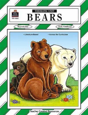 Bears Thematic Unit 0743930622 Book Cover