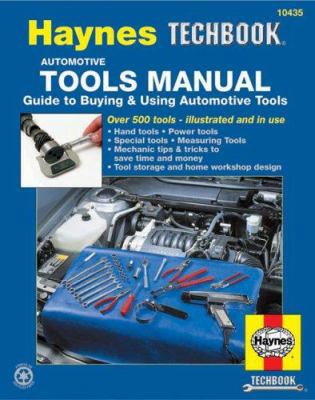 Automotive Tools Manual (Haynes Repair Manuals) 1563921073 Book Cover