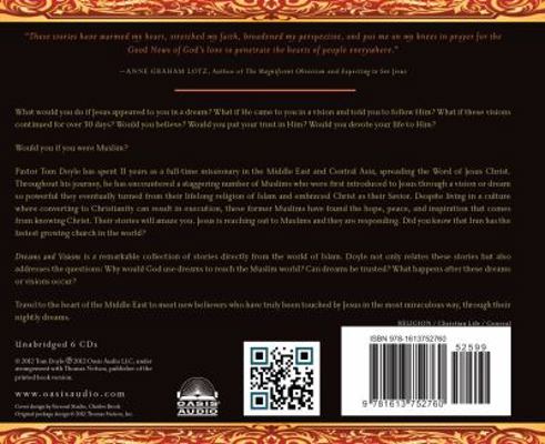 Dreams and Visions: Is Jesus Awakening the Musl... 1613752768 Book Cover