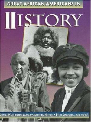 Great African Americans in History (Outstanding... 0865058199 Book Cover