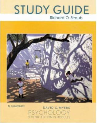 Psychology, Seventh Edition in Modules Study Guide 0716758512 Book Cover