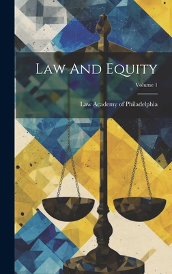 Law And Equity; Volume 1 1020567546 Book Cover