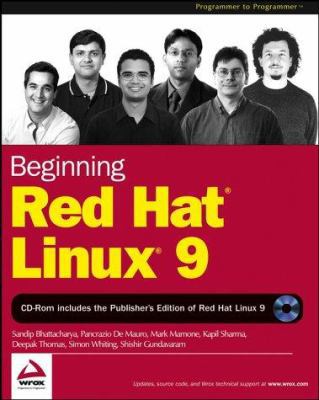 Beginning Red Hat Linux 9 0764543784 Book Cover