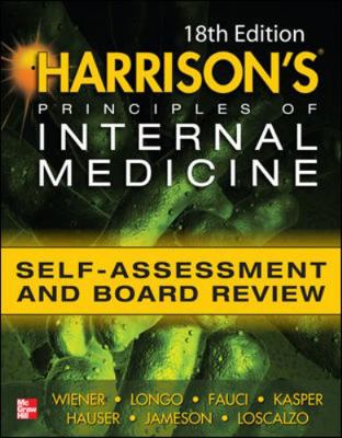 Harrisons Principles of Internal Medicine Self-... 0071771956 Book Cover