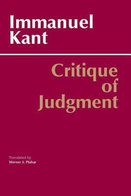 Critique of Judgment 0872200256 Book Cover